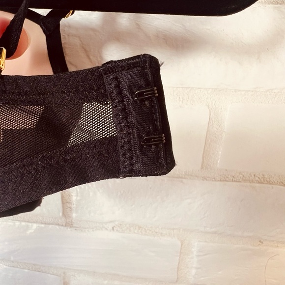 NWT Soma Lightest Lift Lined Demi Underwire Lace Bra 32 B Black #0300 - Picture 6 of 12